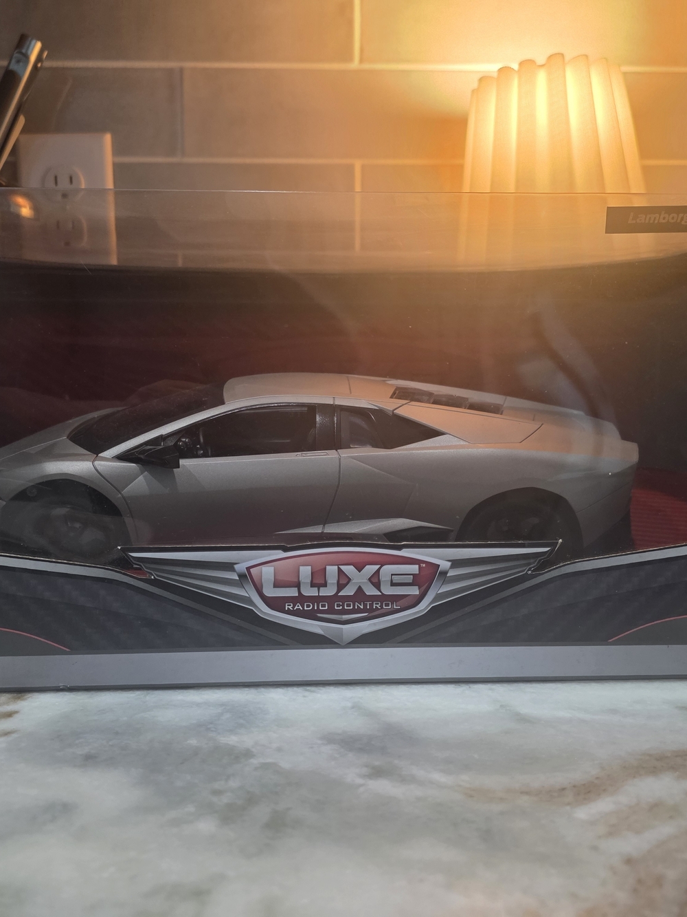 Luxe Radio Control Silver Sports Car - Remote Control Model